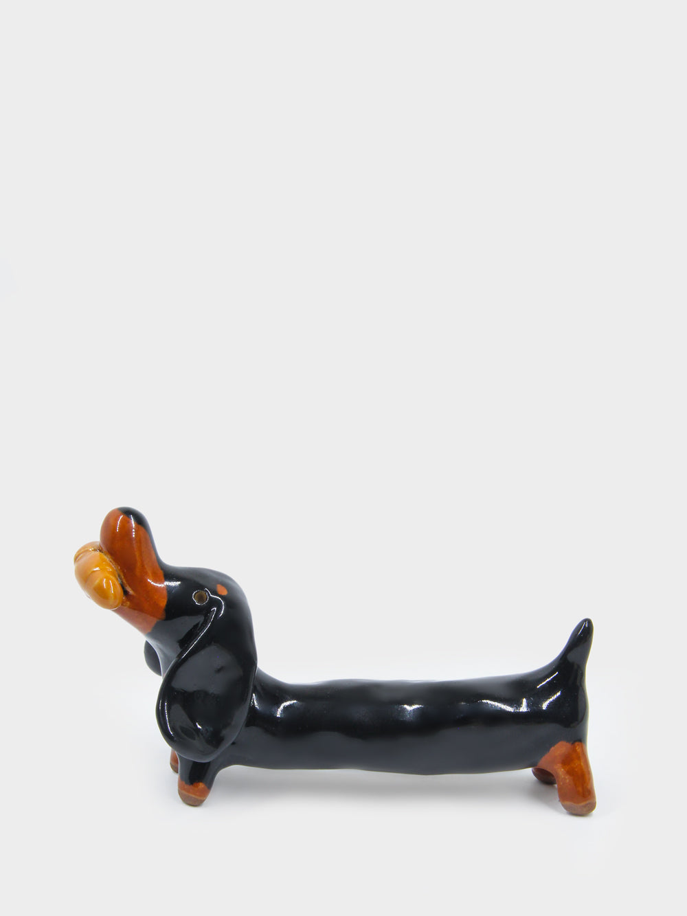 Croissant Dachshund Butter Knife Holder